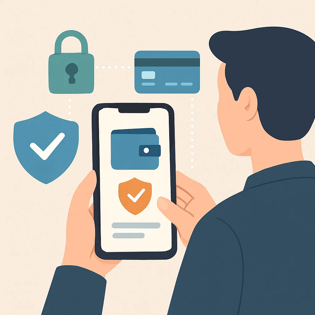 Digitale wallets veilig gebruiken