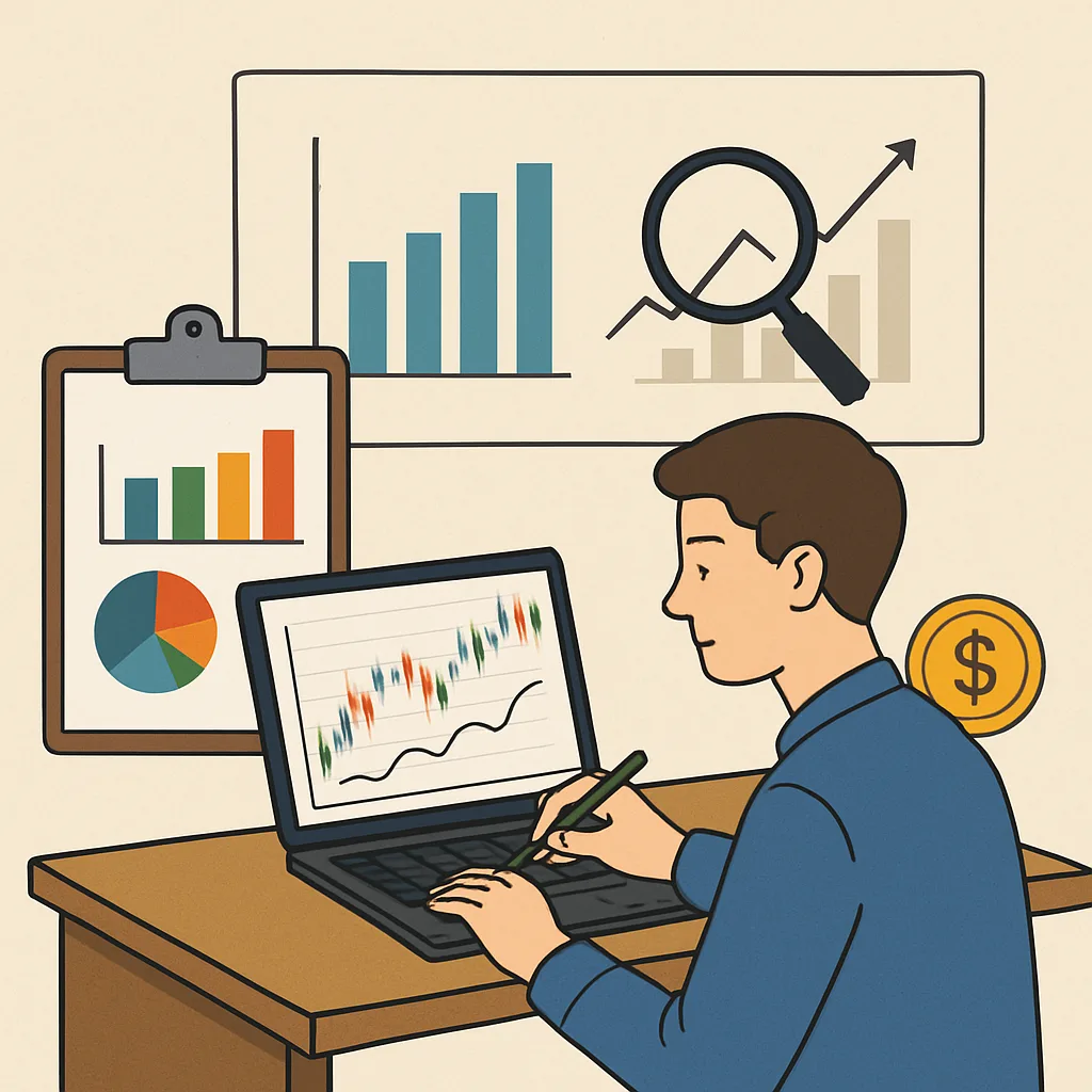 Fundamentele analyse voor beginners toepassen