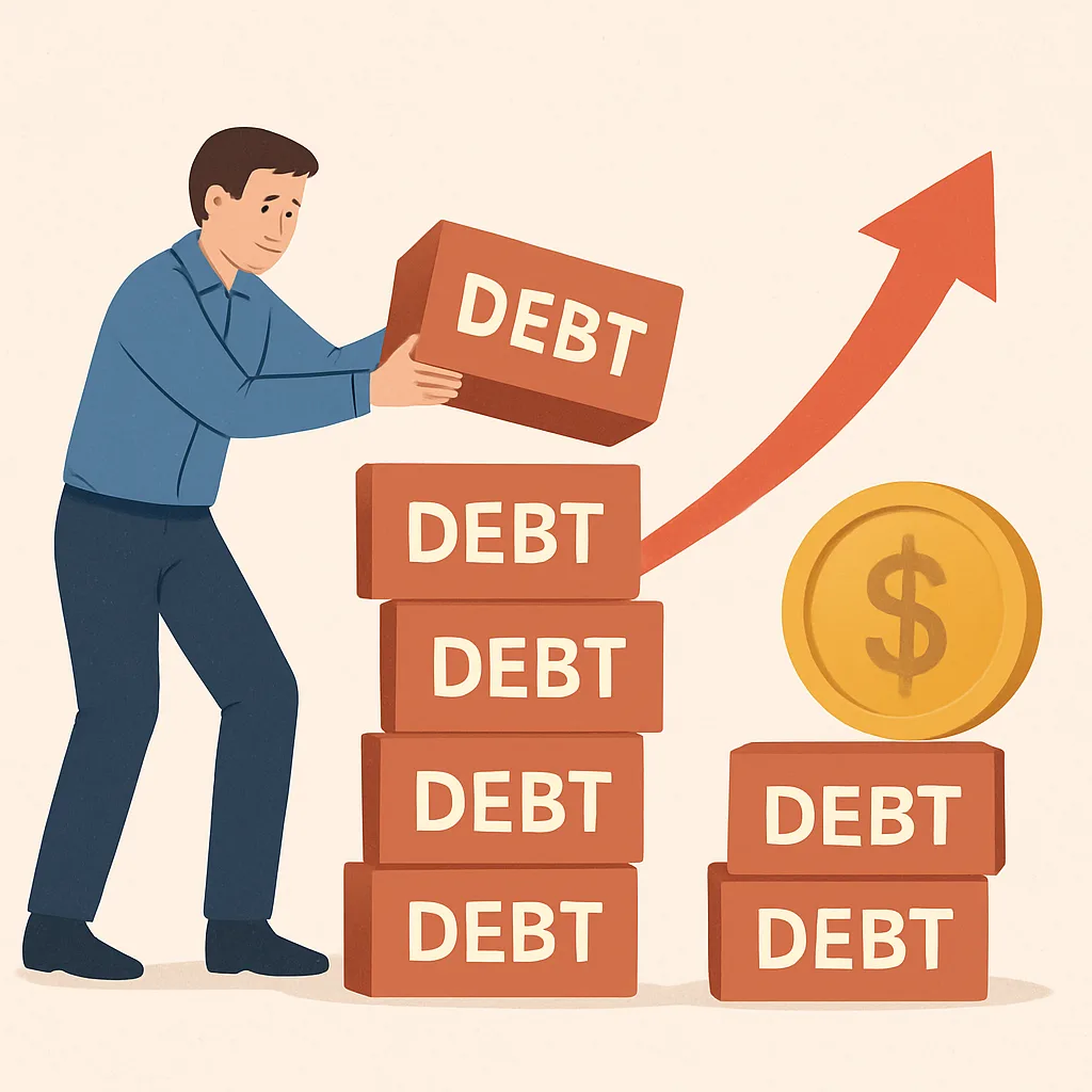 Hoe je schulden sneller afbouwt