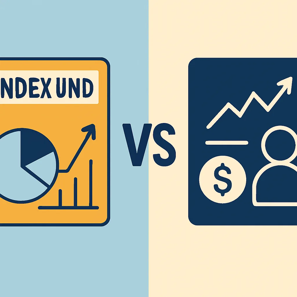 Indexfondsen versus individuele aandelen vergelijken