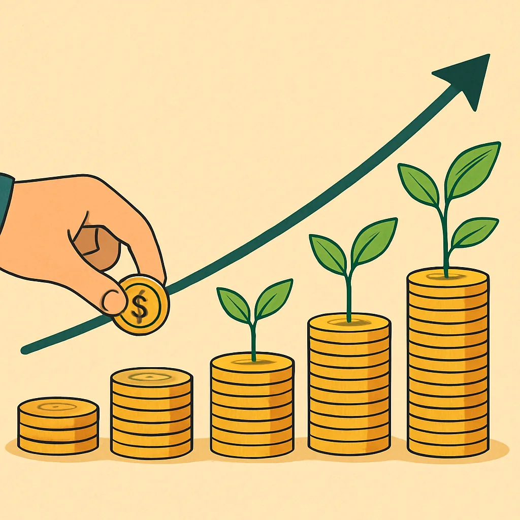 Kleine bedragen laten groeien op lange termijn