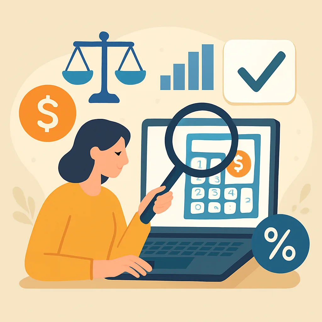 Kosten vergelijken met online calculators