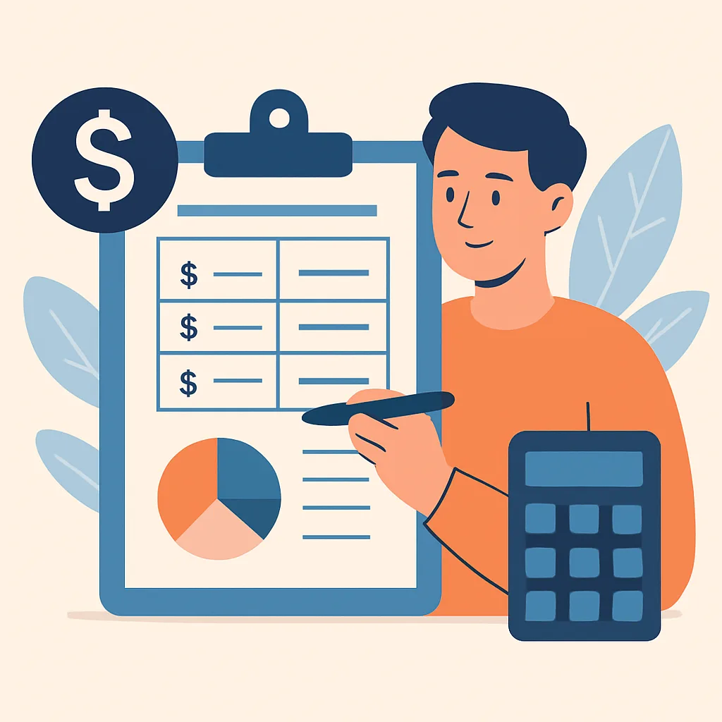 Maandelijkse uitgaven overzichtelijk en snel bijhouden