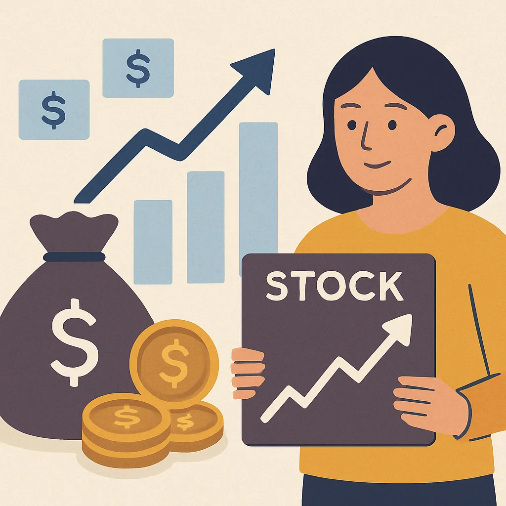 Passief inkomen opbouwen met aandelen