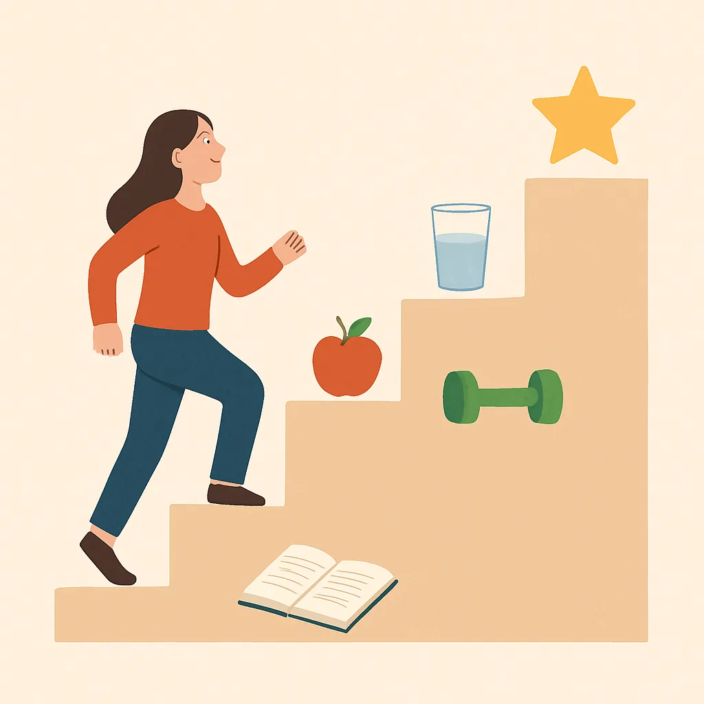 Rijke gewoontes ontwikkelen stap voor stap