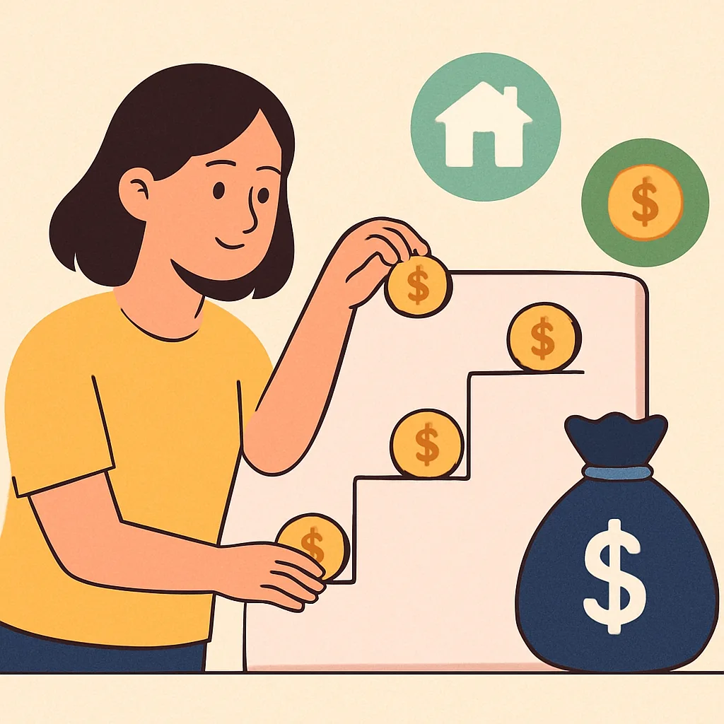 Spaardoelen verdelen in kleine stappen