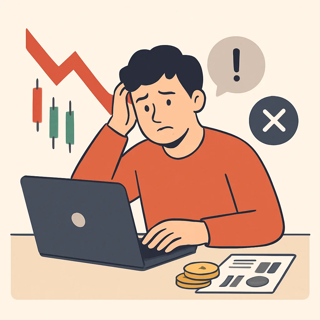 Veelgemaakte fouten bij beginnende beleggers